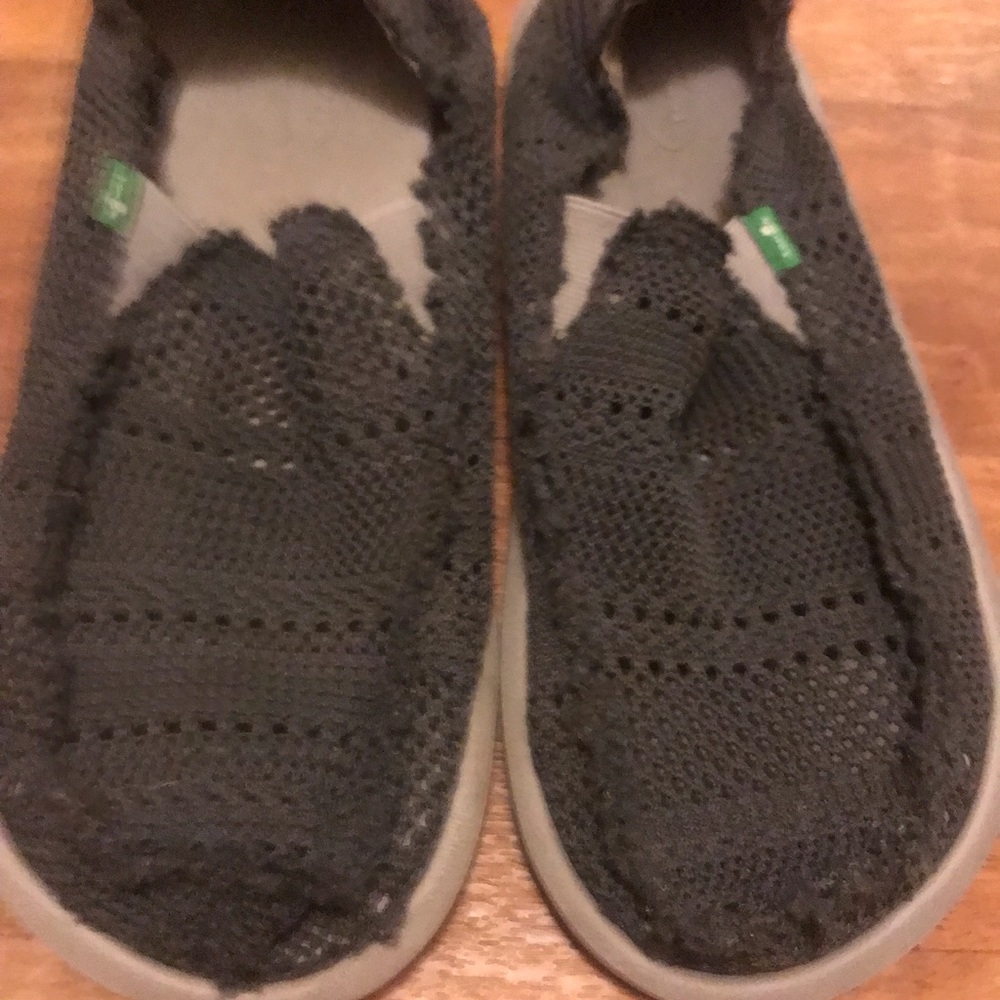 Sanuk slip ons